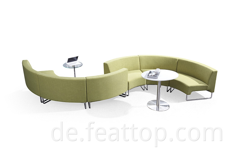 Modernes Design öffentlicher Bereich Sofa Lounge Möbel Empfangsraum Modular Wartezimmersofa